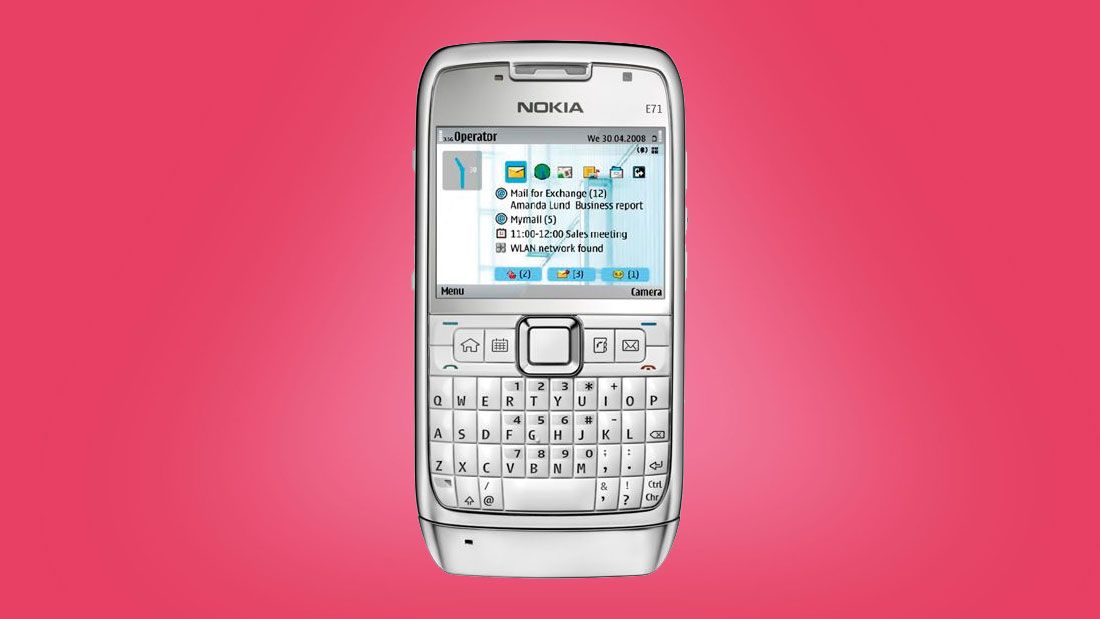 The QWERTY keyboard-toting Nokia E71