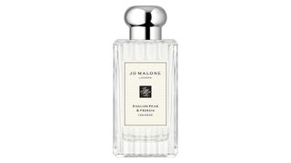 Jo Malone London english pear & freesia in a fluted bottle, one of the best Jo Malone fragrances