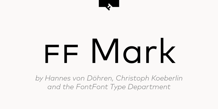 FF Mark is very versatile, boasting an incredible 10 different weights