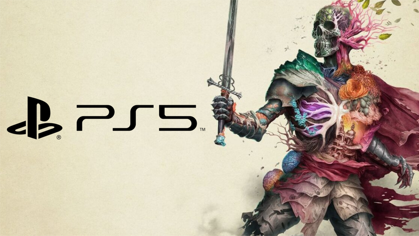 Avowed key art with PS5 logo