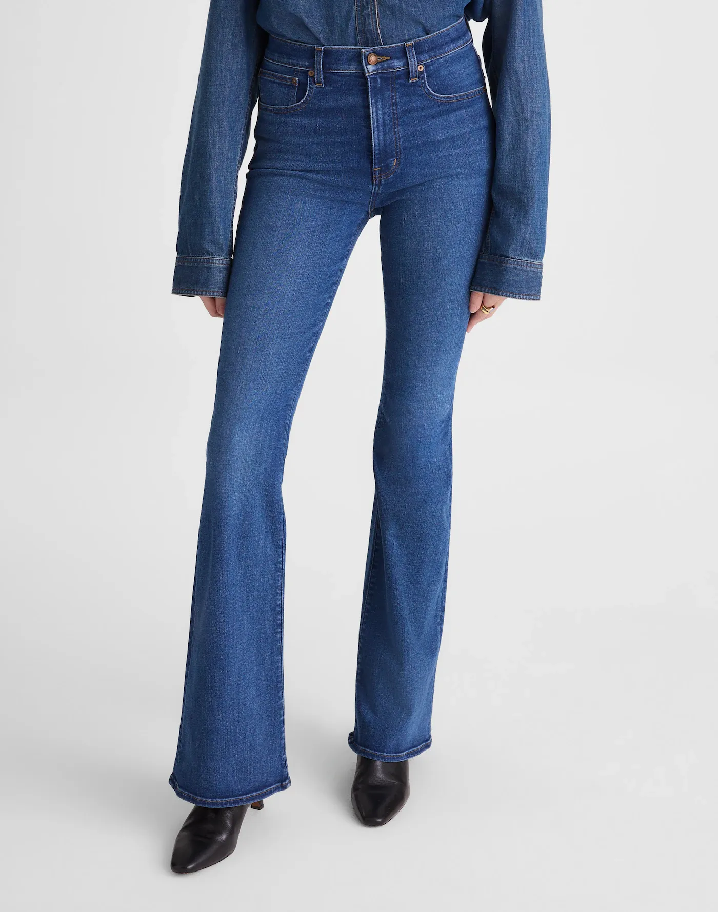 Madewell, The Stretch Flare Jean (Were $148)
