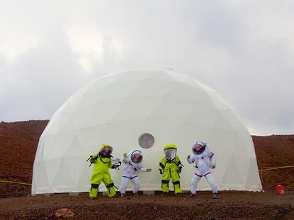 Six 'astronauts' are wrapping up a mission to Mars, via Hawaii