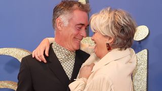 Greg Wise and Emma Thompson attend Roald Dahl's "Matilda The Musical" World Premiere at the Opening Night Gala during the 66th BFI London Film Festival at The Royal Festival Hall on October 05, 2022 in London, England.