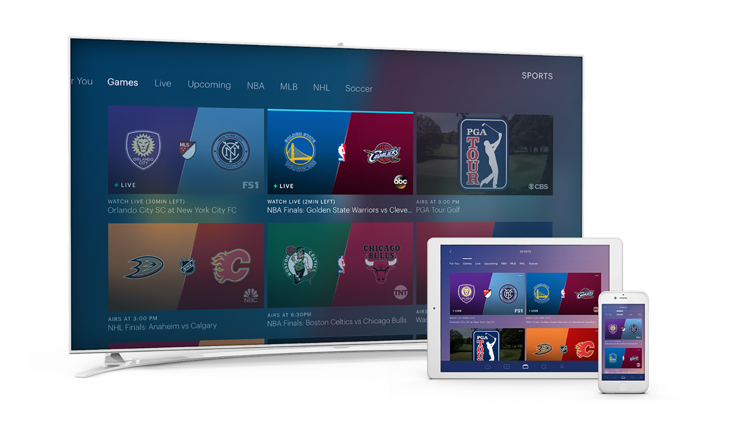 Hulu with Live TV review: sports — Credit: Hulu