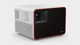 The Benq x1300i front side angle on grey