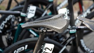 A 3d printed saddle at Bora