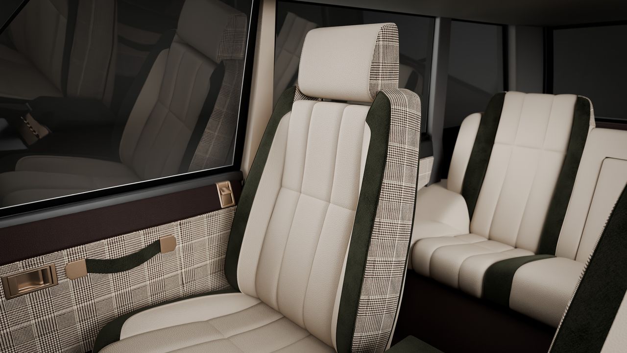 A typical bespoke configuration for the Range Rover Classic