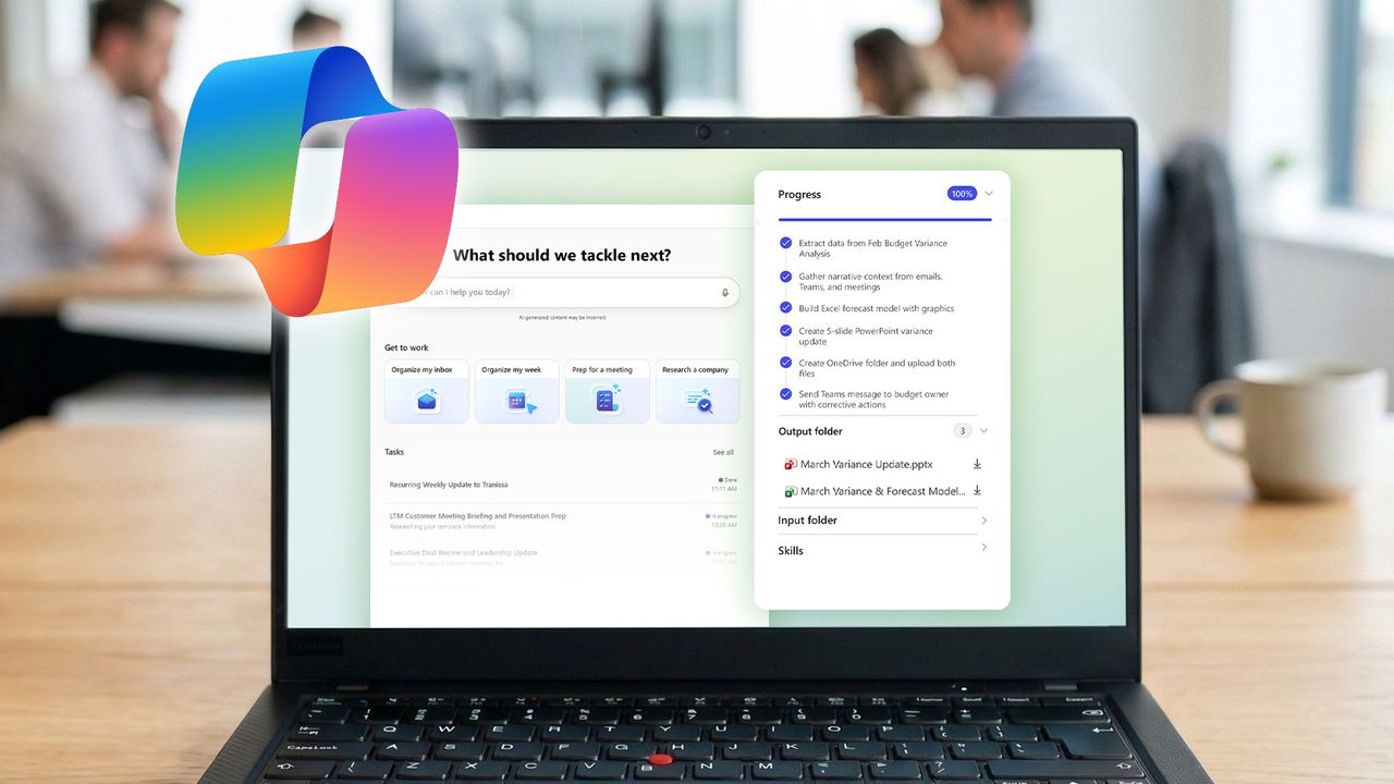 This is Microsoft's new "Copilot Cowork": An experiment with Anthropic's Claude AI models that plans and delegates your work