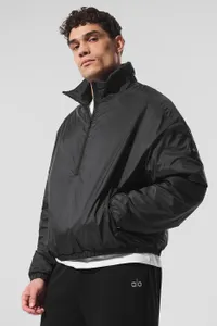 Alo Yoga Latitude Light Weight 1/2 Zip Pullover Jacket
