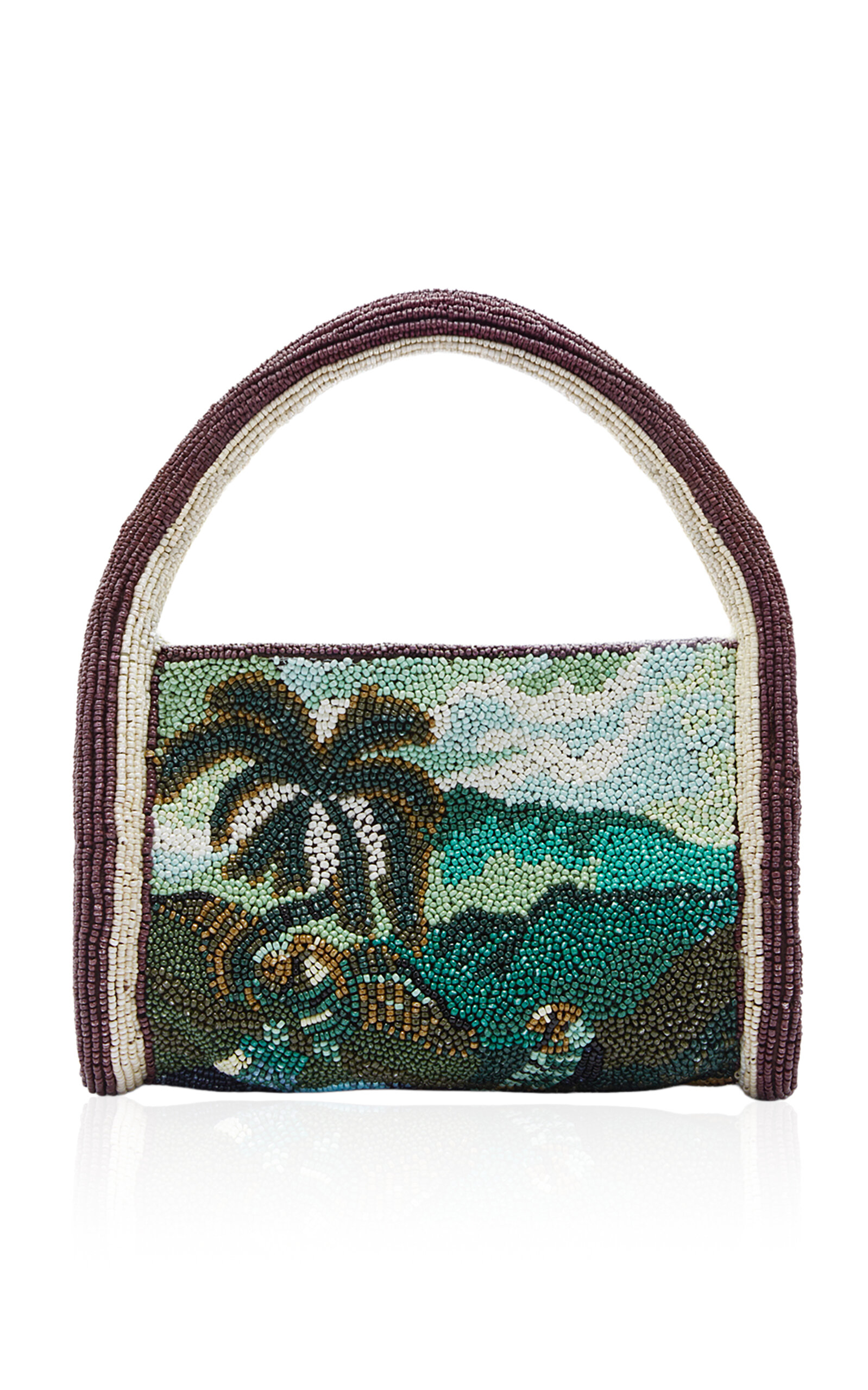 Lucena Beaded Barrel Bag