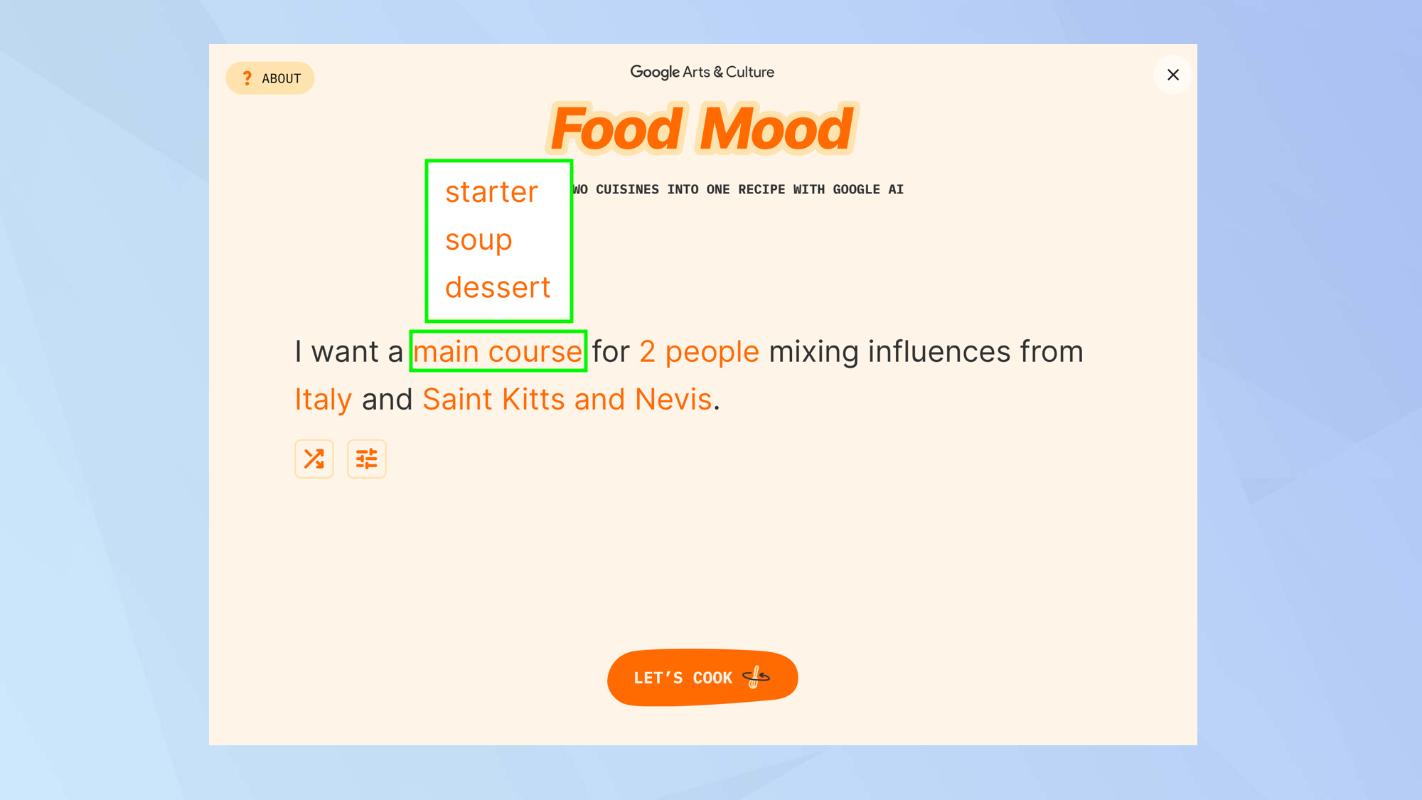 How to generate delicious recipes using AI 