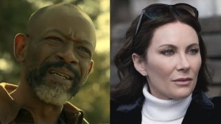 From left to right: Lennie James in Fear the Walking Dead and Laura Benanti in Elsbeth.