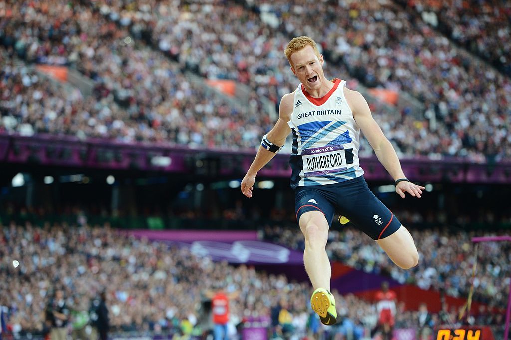 Britain&amp;#039;s Greg Rutherford.