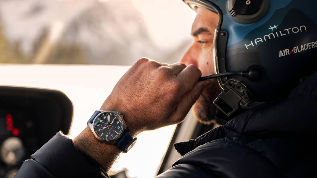 Hamilton Khaki Aviation Pilot Air-Glaciers