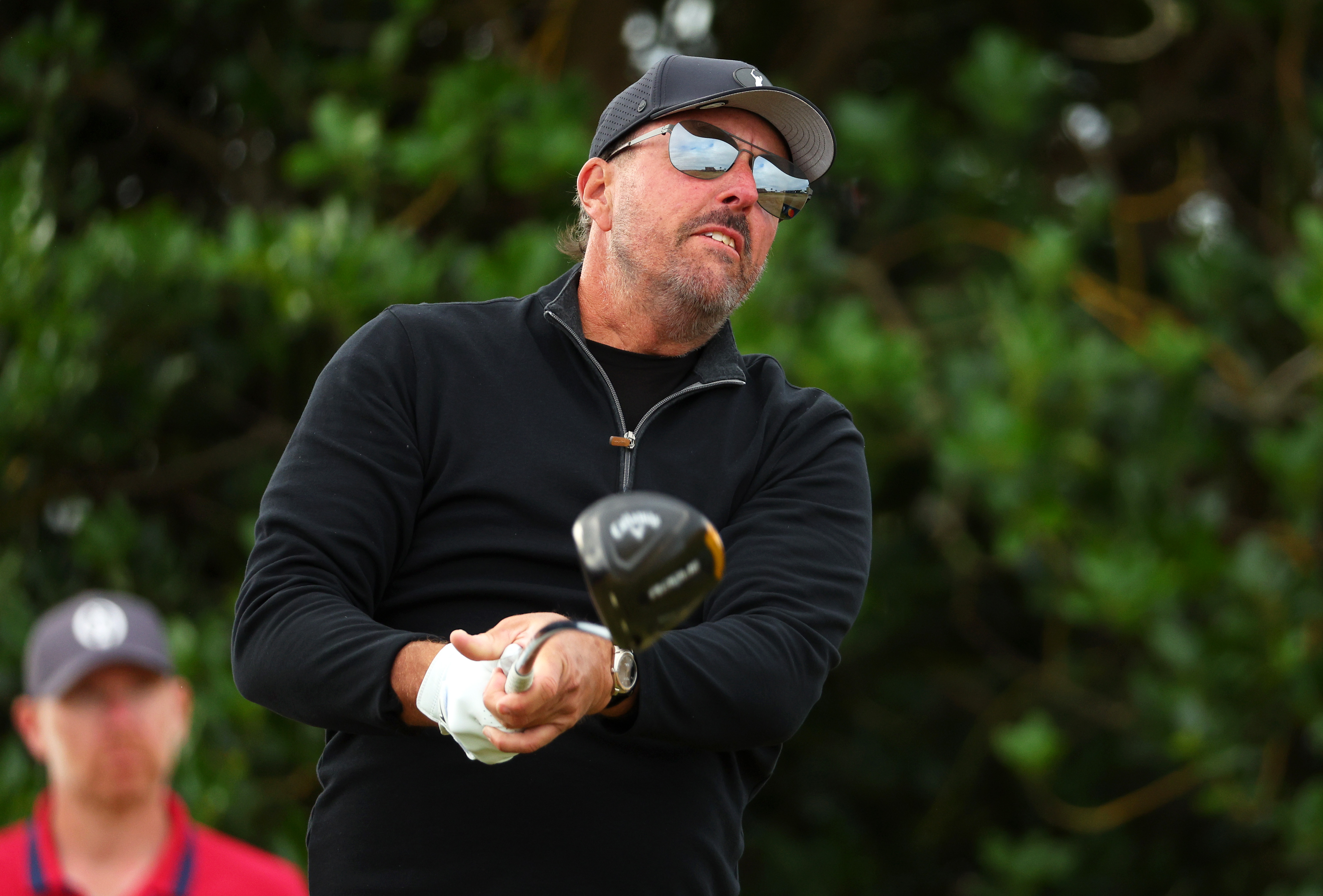 Phil Mickelson at the 2022 Open