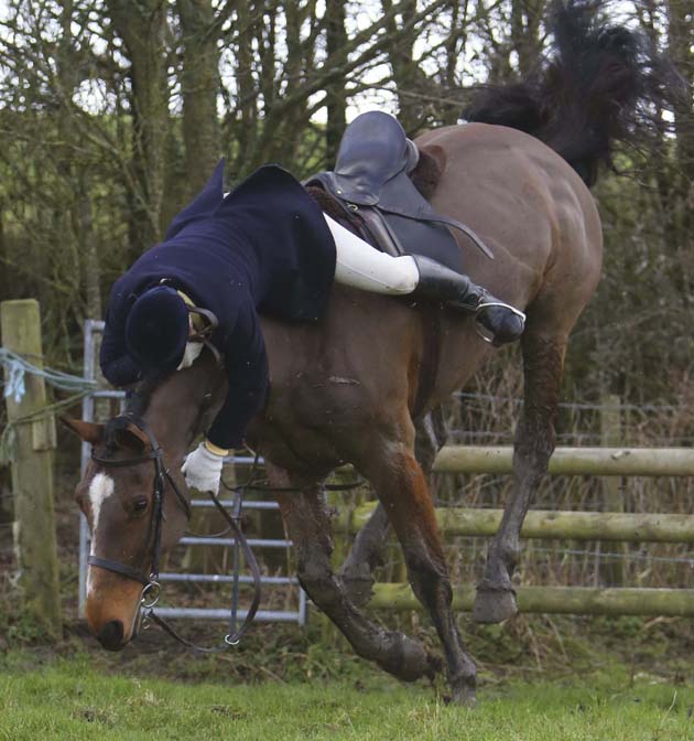 thrills and spills Nicola Gibson FALL