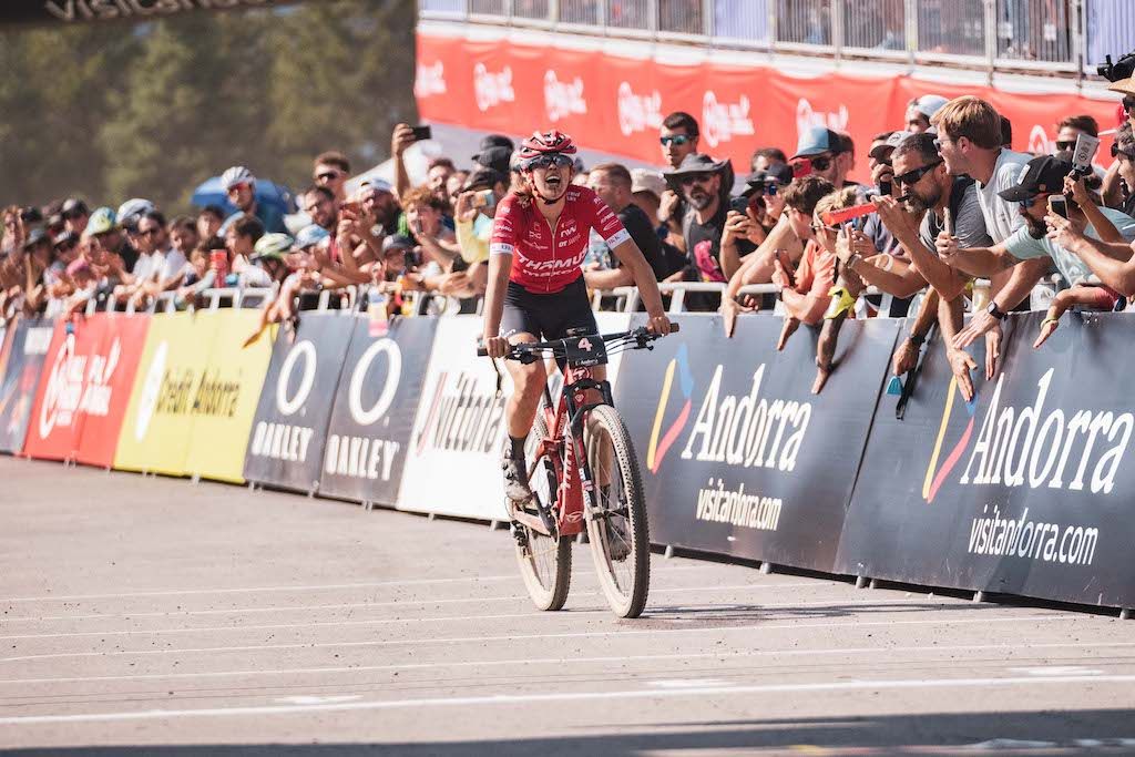 Short track (XCC) at the Mountain Bike World Cup in Vallnord 2022