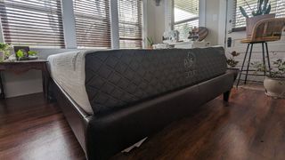 Puffy Lux Hybrid mattress, side view