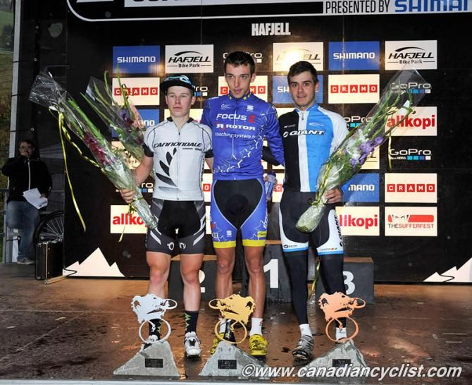 Podium: Anton Cooper, Jordan Sarrou, Michiel van der Heijden