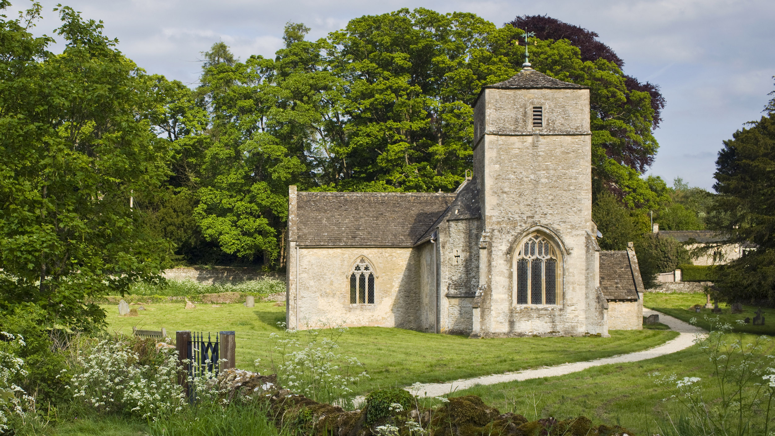 Church of St Michael and St Martin at Eastleach Martin, The Cotswolds