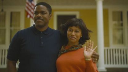 Jordan Adepo and Taylour Paige as Leroy and Charlotte Hanlon