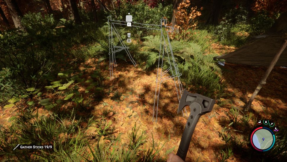 Sons of the Forest drying rack: How to make one | PC Gamer