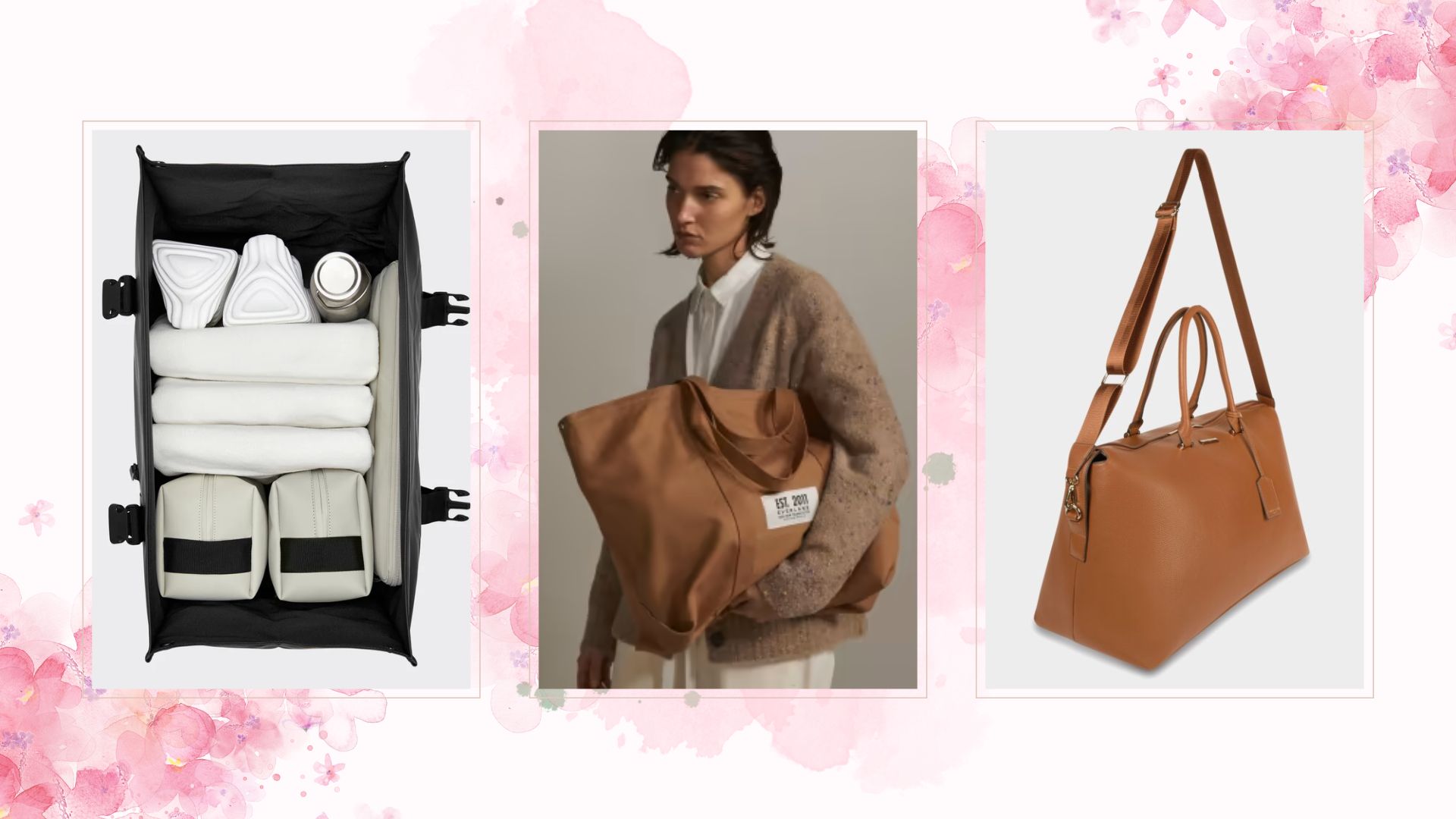 Best weekend bags for women - stylish bags for short breaks