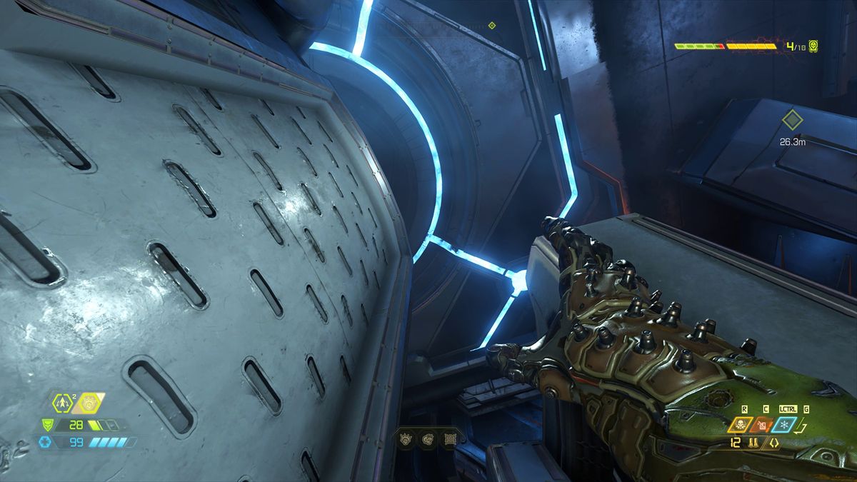doom eternal cheat codes - silver bullet mode - doom hunter base