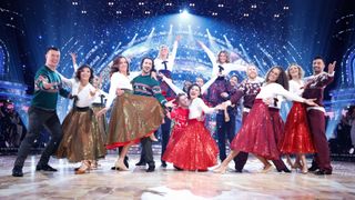 Strictly Come Dancing Christmas Special 2023 dancers and celebs 