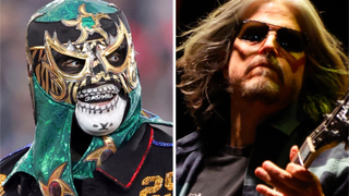 Penta in 2025 and Adam Jones performing live with Tool in 2025