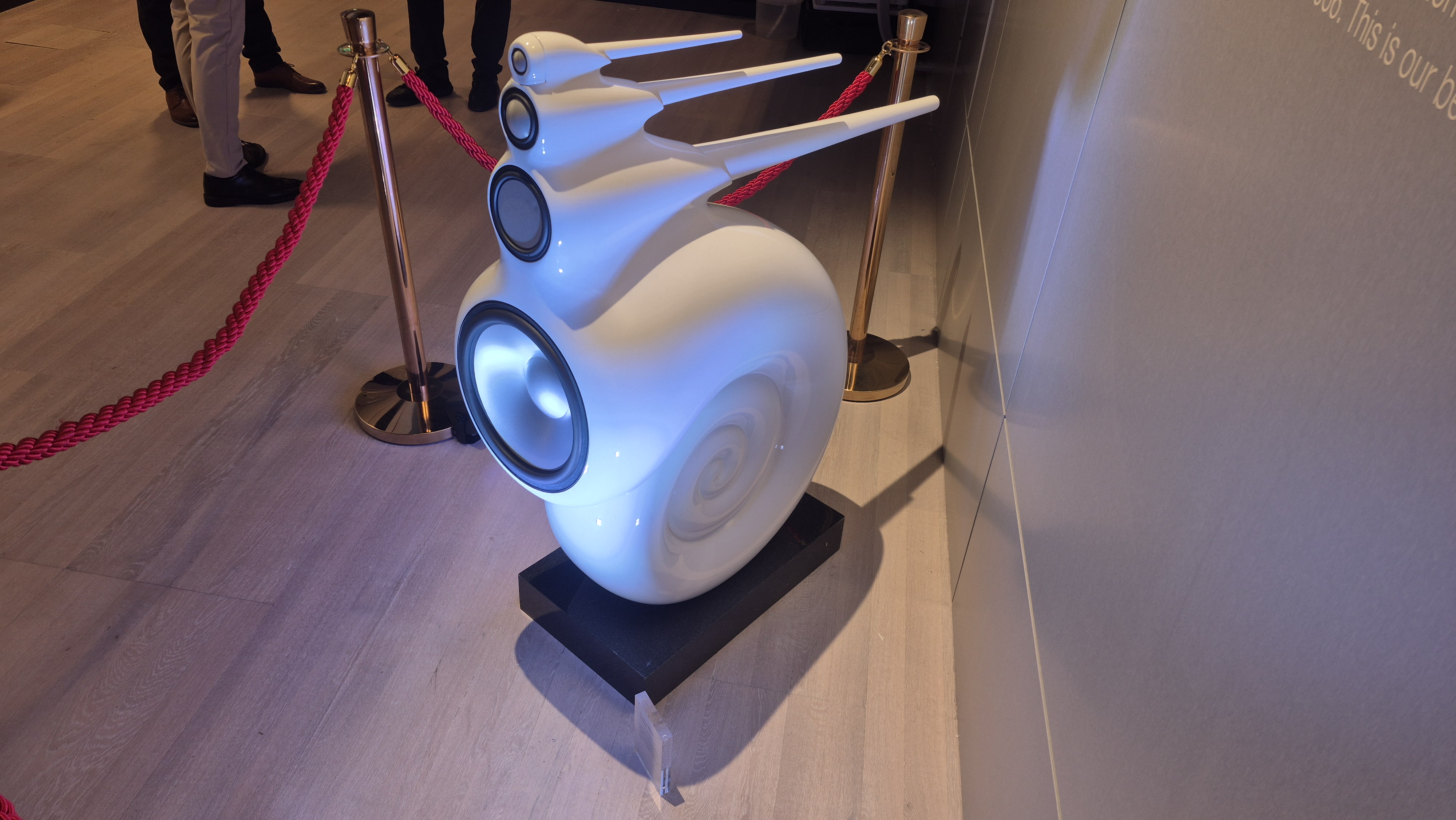 Bowers &amp;amp; Wilkins Nautilus on display