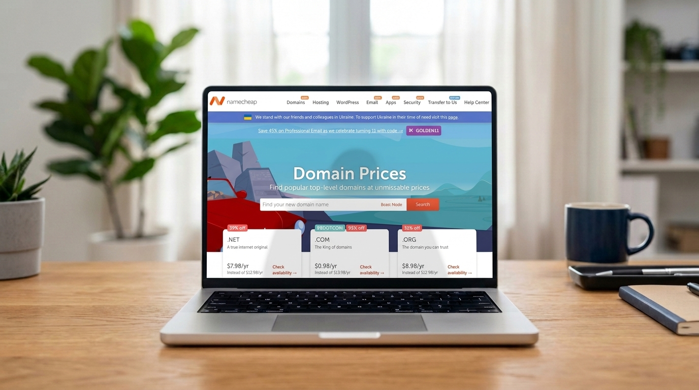 Namecheap Domain Review Hero
