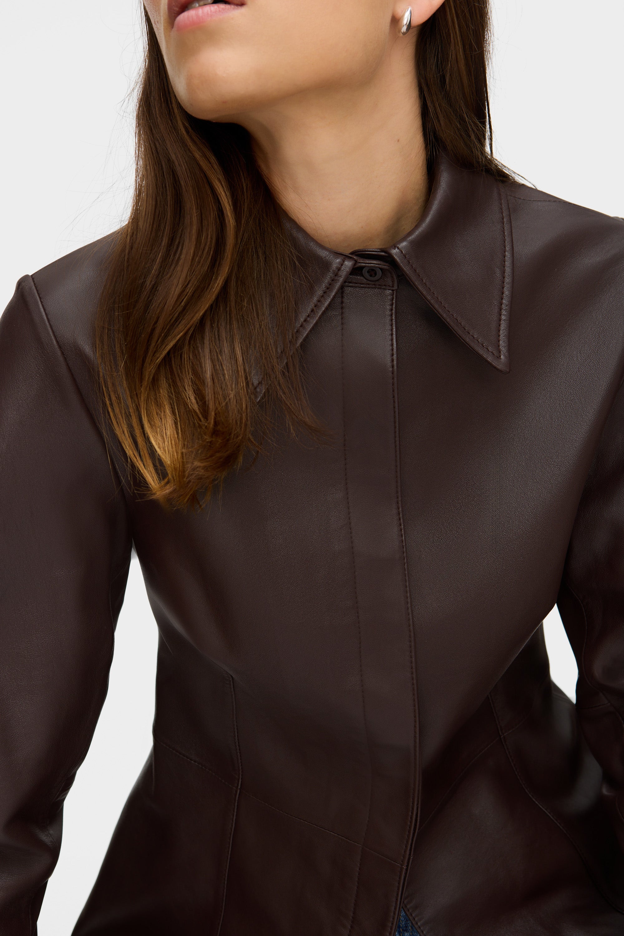 Lb Alba Leather Shirt
