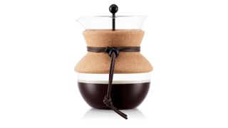 A Bodum pour-over coffee maker