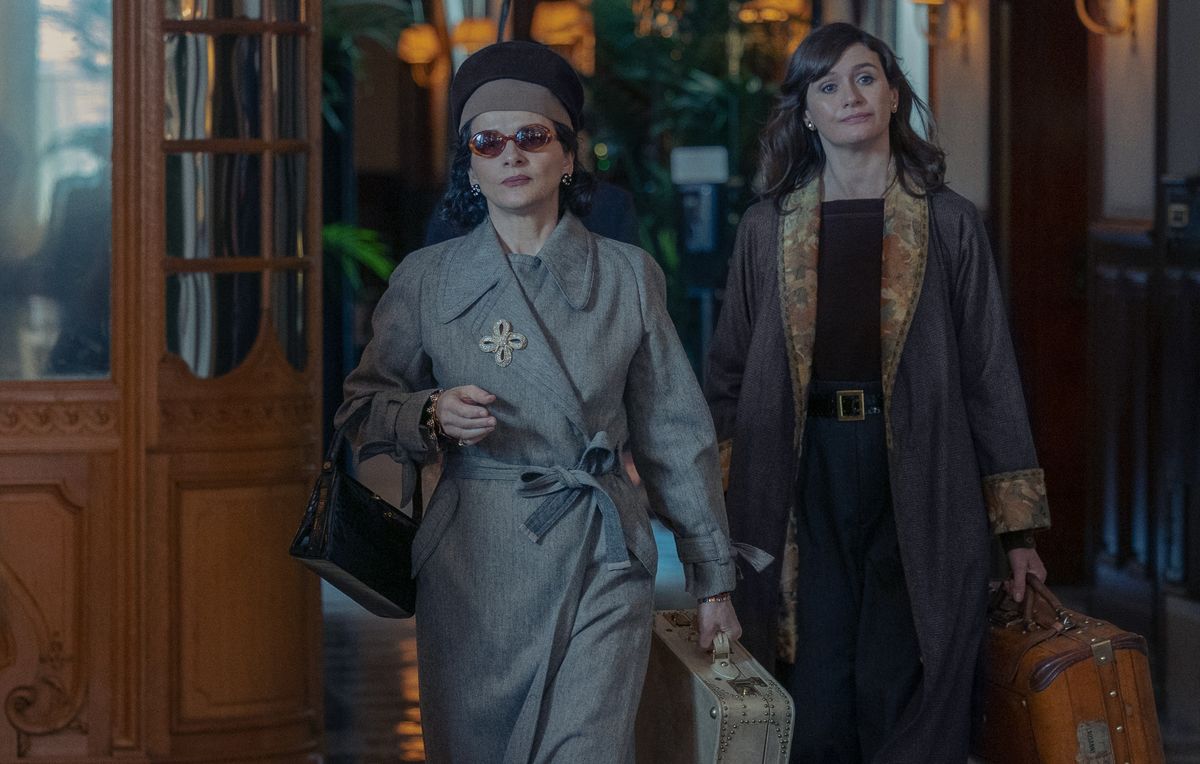 Juliette Binoche as Coco Chanel in The New Look episode 2