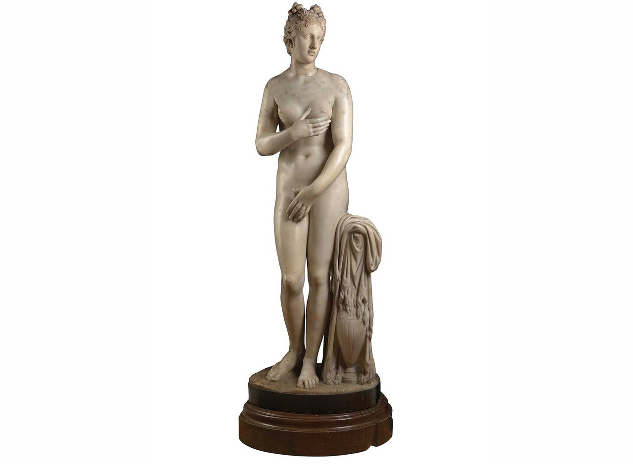 The Hamilton Aphrodite sold for £18,582,000 — over six times its estimate.