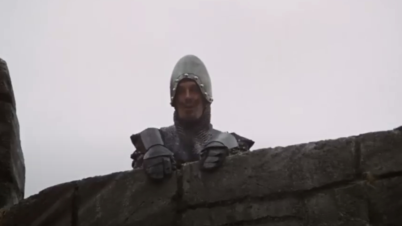 John Cleese in Monty Python and the Holy Grail