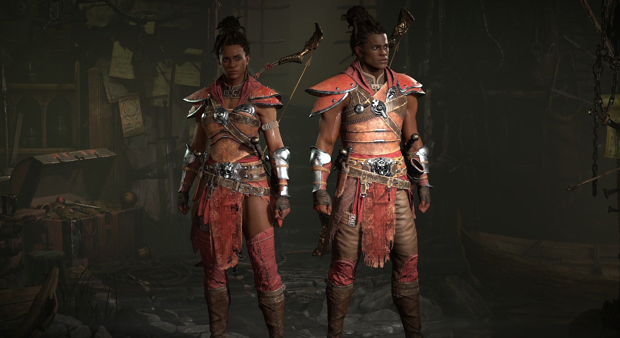 Diablo 4 character creation screen