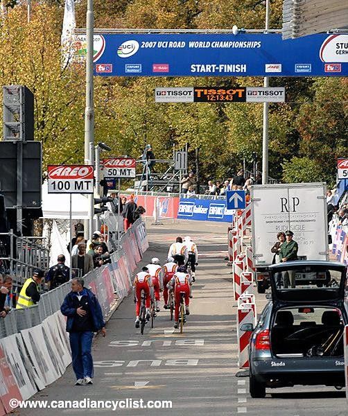 The last uphill to the finish