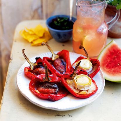 Roasted Red Peppers with Goats Cheese and Anchovies-recipe ideas-new recipes-woman and home