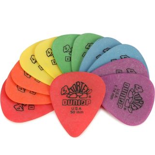 A selection Jim Dunlop Standard guitar picks