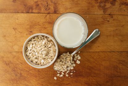 oats and weight loss milk