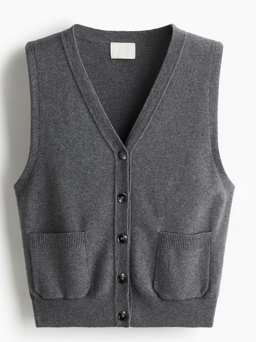 H&amp;amp;M, Fine Knit Vest