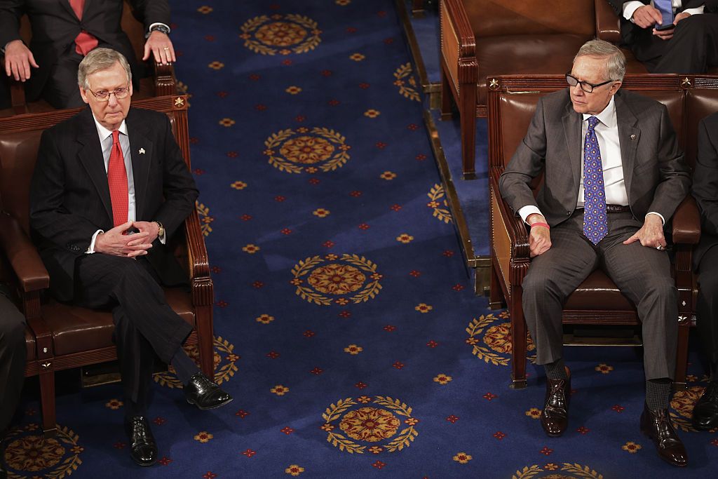 Harry Reid and Mitch McConnell