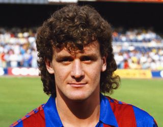 Mark Hughes at Barcelona in 1986