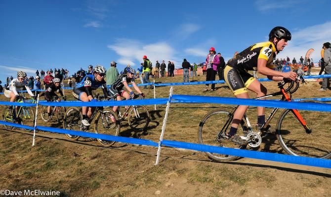 Riders frequently had to ride off-camber sections of course