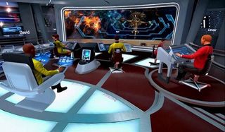 The team heads into the great unknown in Star Trek: Bridge Crew