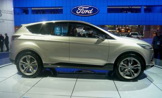 Left side view of the ﻿Ford Vertrek