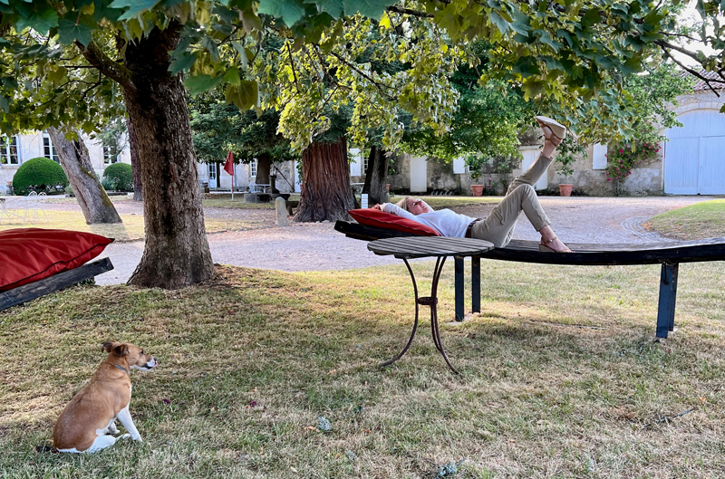 Caroline Siesta at Ch&amp;acirc;teau de Ce&amp;#769;rons