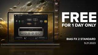 A promo image of Positive Grid BIAS FX 2 Standard guitar software